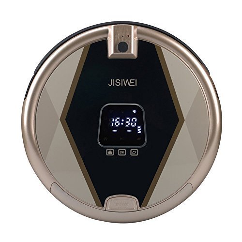 JISIWEI Smart Vacuum Cleaner S+ Wifi Cleaning Robot and Surveillance with Built-in 1080P Camera and Remote Control... N4
