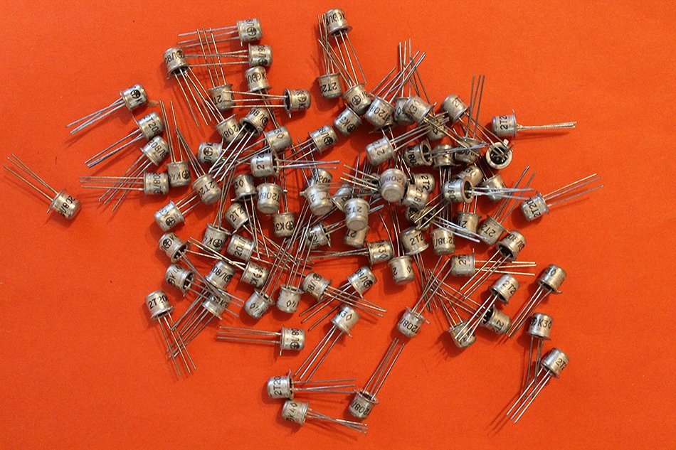 Transistor silicone 2T208L (KT208L) analogue BCY11, BCY30, OC205 USSR 10 pcs N2
