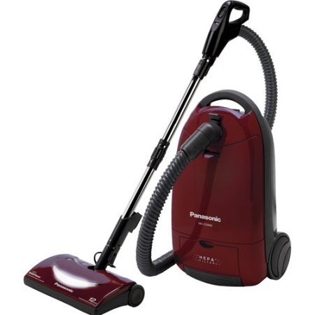 Panasonic MC-CG902 Canister Vacuum Cleaner, Burgundy Color