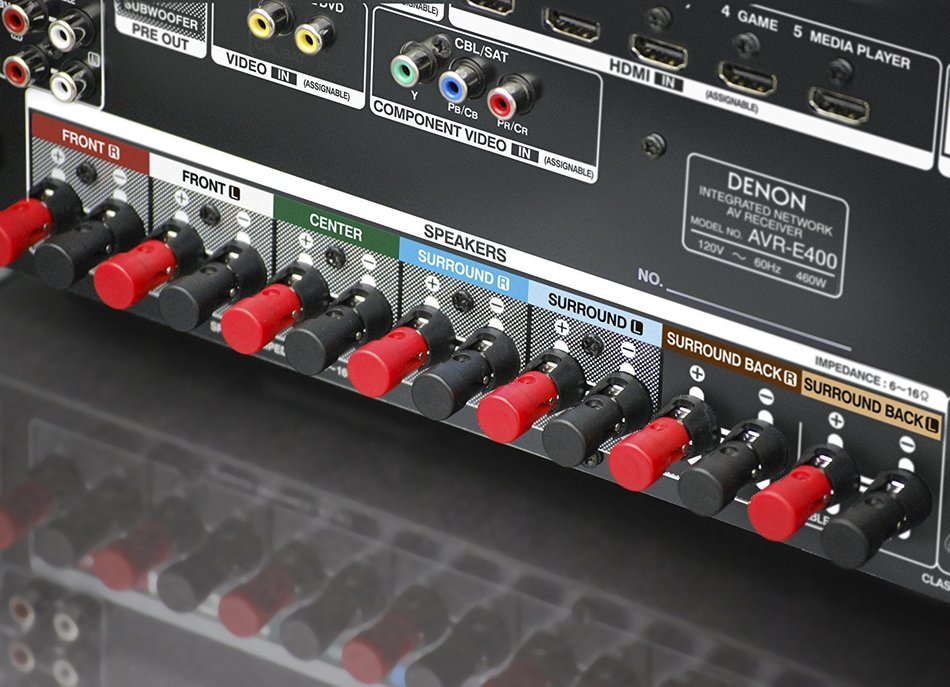 Denon AVR-E400 7.1 Integrated Network AV Surround Receiver with Airplay (Discontinued by Manufacturer) N6