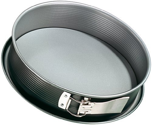 Zenker 6901 "Energy" Springform With Flat Base, Anthracite Silver, 7.09"