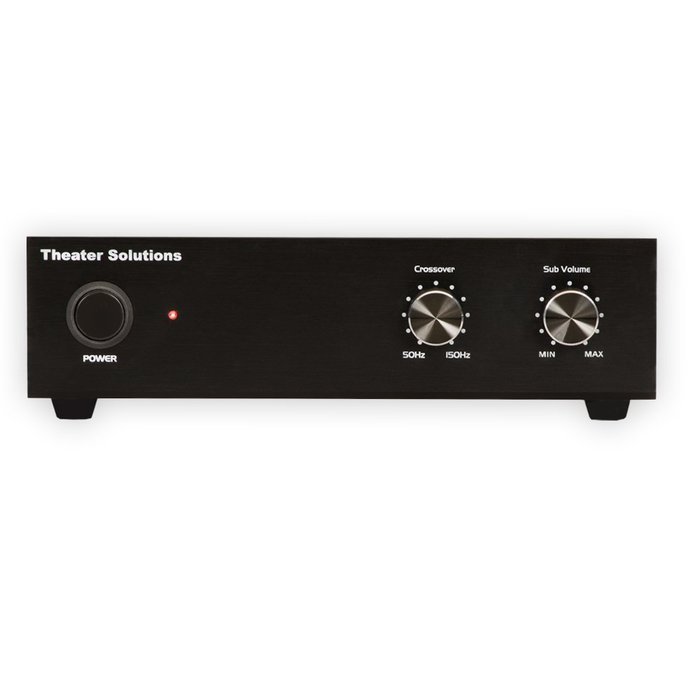 Theater Solutions TS1000 Passive 10" Home Theater In Wall Subwoofer and Amp Set N3