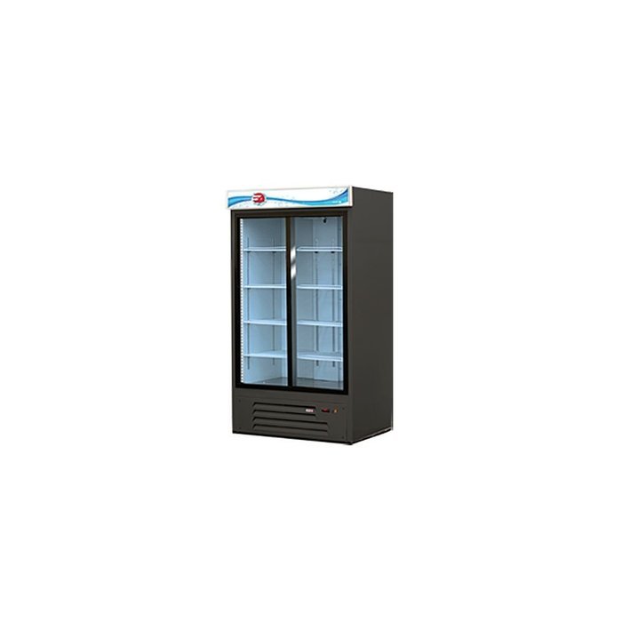 Fagor Commercial FMD-47-SD Sliding Glass Door 47 Cu Ft Merchandiser