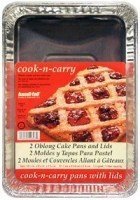 HANDI-FOIL C 20397H.060 OBLONG CAKE PAN WITH Case of 6