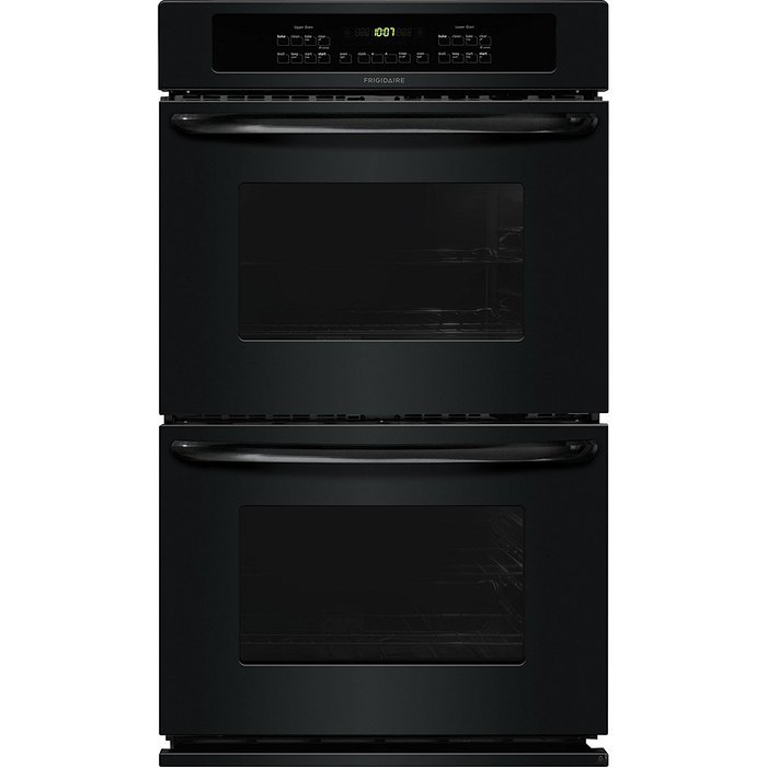 Frigidaire FFET2725PB 27" Double Electric Wall Oven with 3.8 Cu. Ft. in Black
