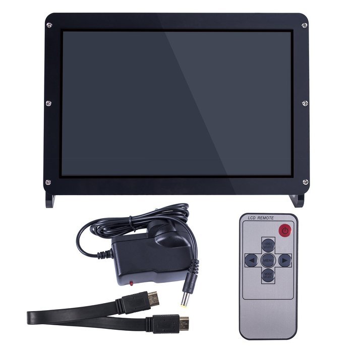 SunFounder 10.1 Inch IPS HDMI Monitor 1280&times;800 HD LCD Screen Display with Case and Stand for... N7