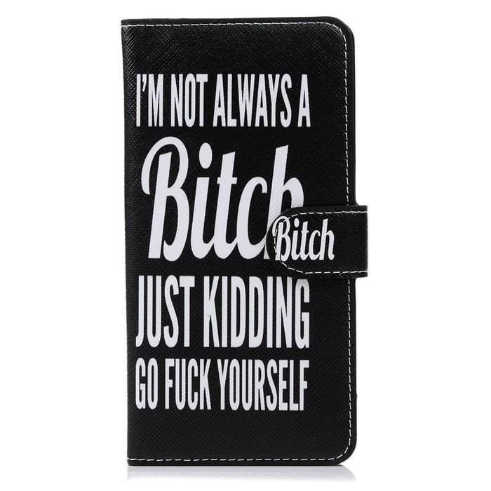 iPhone 7 Case,iPhone 6S Case,iPhone 6 Case (4.7") - Flip Folio Wallet Stand Case Insert Plug-in Design PU Leather... N57