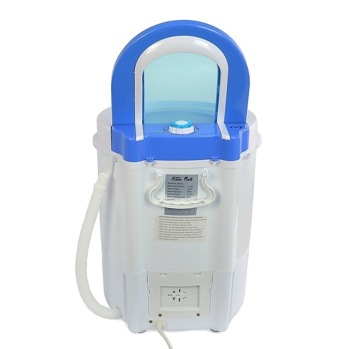 XtremepowerUS Mini Portable Washer 6 Pounds Max Capacity Compact Portable Washing Machine N5
