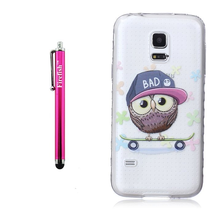 G550 Case, Firefish Colorful Pattern TPU Durable Soft TPU Back [Soft-Flex] [Shock Absorption Technology] Case... N104