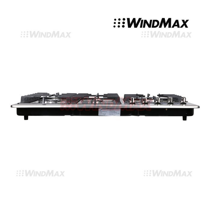 Ships From CA, USA 34" Stainless Steel Circular Frame 5 Burners Stove NG/LPG Gas Cooktops Cooker N4