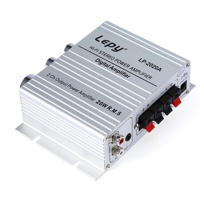 Starcn Sliver LP-2020A Lepai Class-D Hi-Fi Audio Mini Amplifier with Power Supply N2