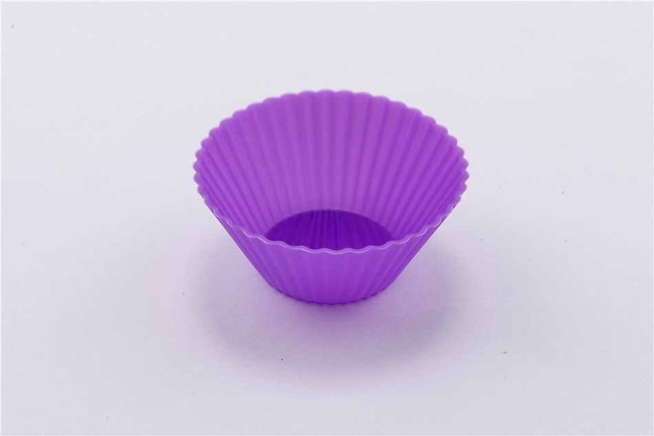 Colorful Silicone Small Muffin Cups,Set of 12 N9