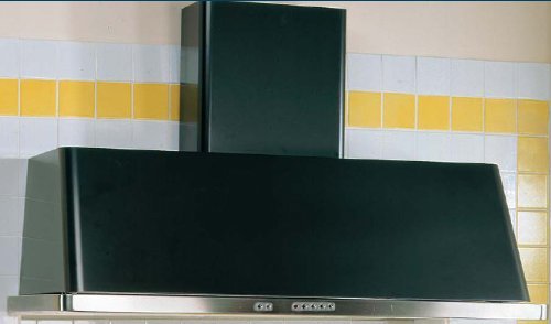 Ilve UAM90M 36" Wall Mount Range Hood with 600 CFM Blower Anti-grease Filter 2 Warming Lights Filter Light Indicator...