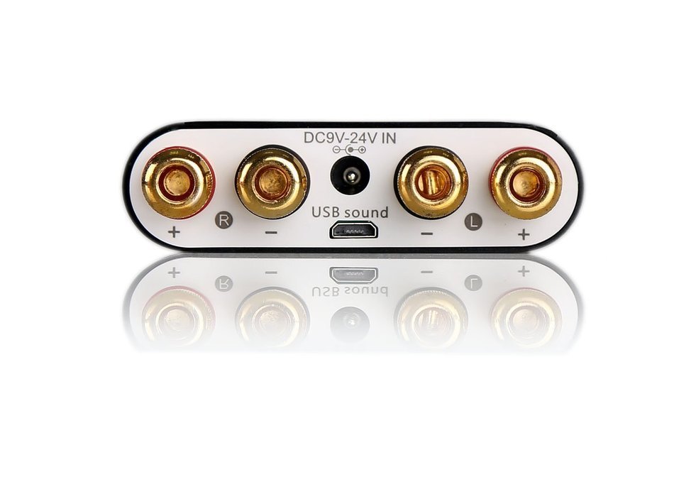 Nobsound NS-10G Mini Bluetooth 4.0 Digital Amplifier 100W HiFi Amp with Power Supply (Blue) N12