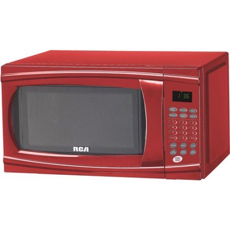 RCA, 1.1 cu ft Microwave, Model:RMW1112-RED/color:Red