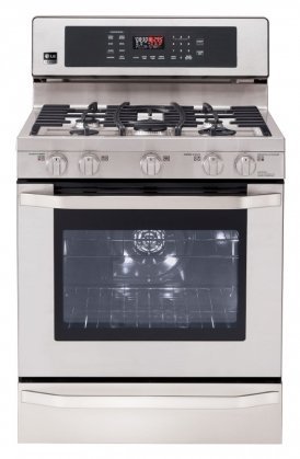 LG LSRG309STStudio 30" Stainless Steel Gas Sealed Burner Range - Convection
