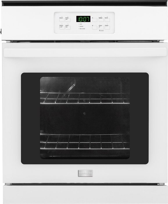 Frigidaire FFEW2425QW 24" 3.3 cu. ft. Total Capacity Electric Single Wall Oven with Top Broiler, 2 Oven Racks,... N2