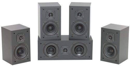 KLH HTA-9005 Five-Piece Surround Speaker System (Discontinued by Manufacturer) N2