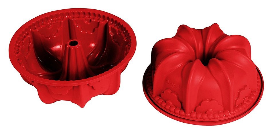 15 Cavity Pyramid Shape Non Stick Silicone Baking Mould, Ideal for Cake, Dessert, Ice Cream, Chocolate, Fondant... N17