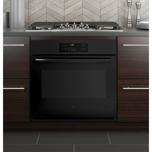 GE JT1000DFBB 30" Black Electric Single Wall Oven N5