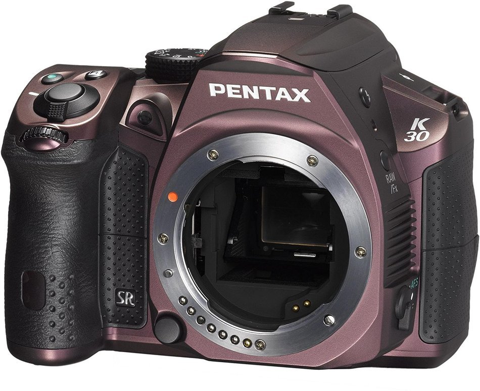 Pentax K-30 16 MP CMOS Digital SLR Silky Bordeaux