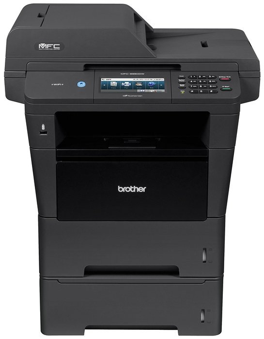 Brother Printer MFC8950DWT Wireless Monochrome Printer with Scanner, Copier and Fax, Amazon Certified for Auto...