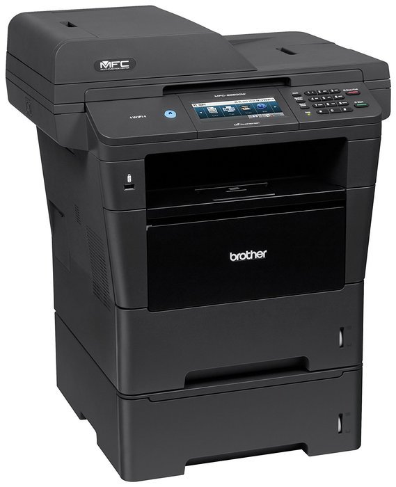Brother Printer MFC8950DWT Wireless Monochrome Printer with Scanner, Copier and Fax, Amazon Certified for Auto... N2