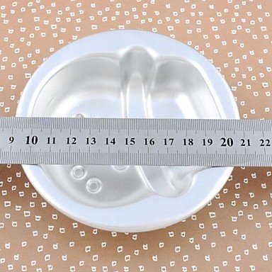 Kaifina 12CM*9CM*3CM Aluminum Alloy Cake Mold N4