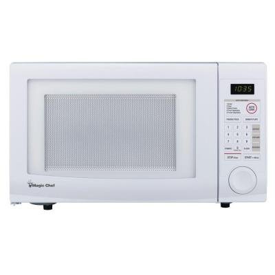 Magic Chef 1.1 cu. ft. Countertop Microwave in White N2