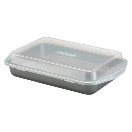 New New Covered Cake Pan Gray