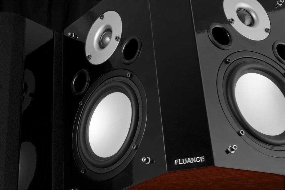 Fluance XLBP Wide Dispersion Bipolar Surround Sound Speakers for Home Theater N5