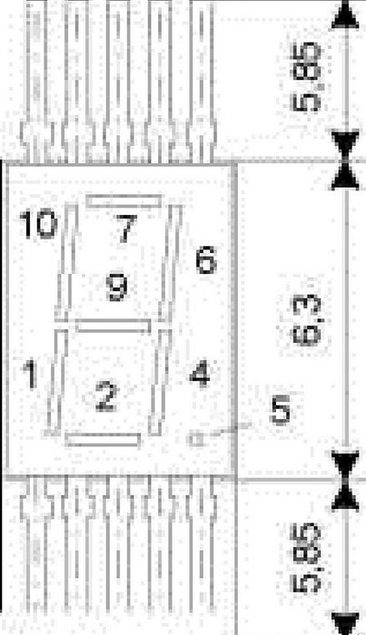 AL304V Digital indicator USSR 4 pcs N2