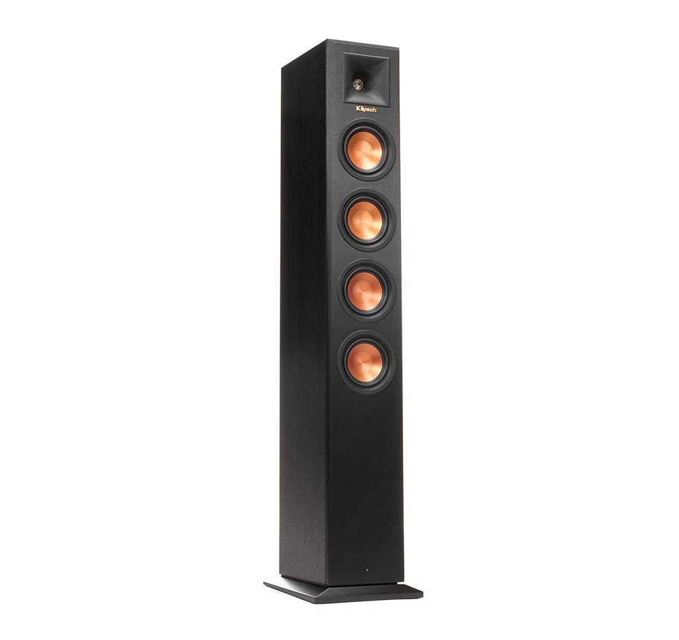 Klipsch RP&ndash;440WF Wireless Black Tower Speakers (Pair) N2