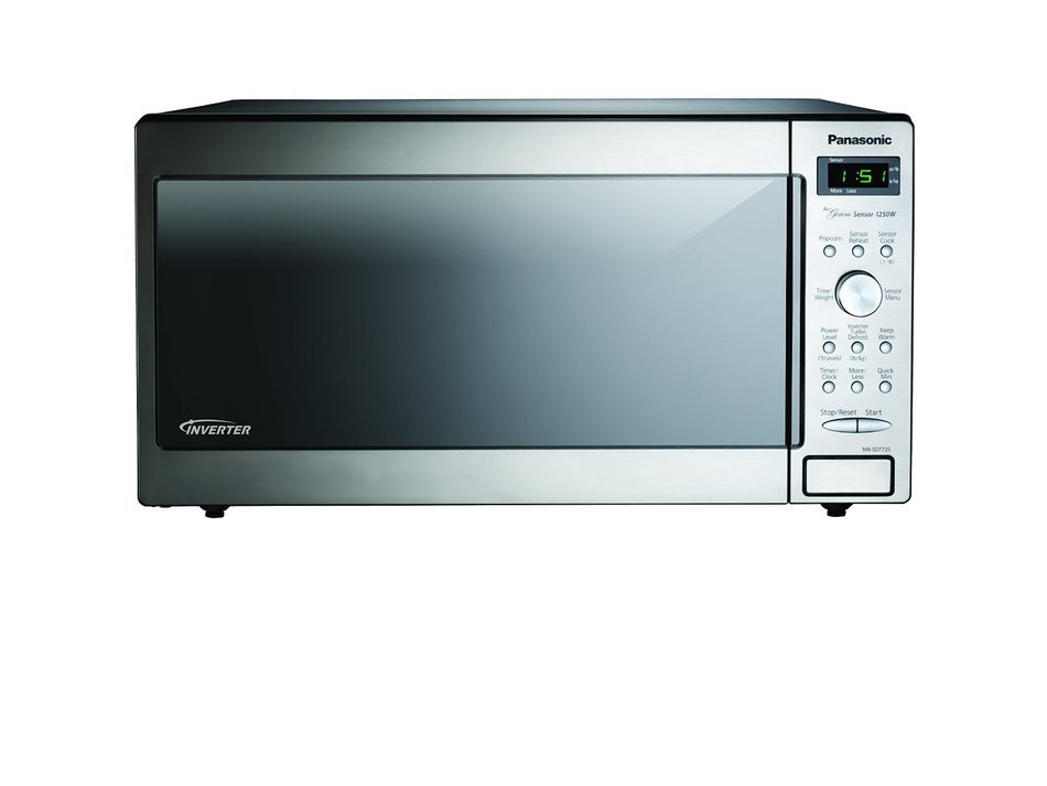 Panasonic NN-SD772SAZ Stainless 1.6 Cu. Ft. Countertop/Built-In Microwave with Inverter Technology N2
