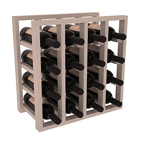 Wine Racks America Ponderosa Pine Lattice Stacking 16 Bottle Cubicle. 13 Stains to Choose From! N14