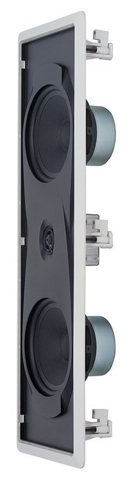 Yamaha In-Wall 150 watts Natural Sound 2-Way Speaker with 1" Titanium Dome Swivel Tweeter & Dual 6-1/2" Kevlar... N5