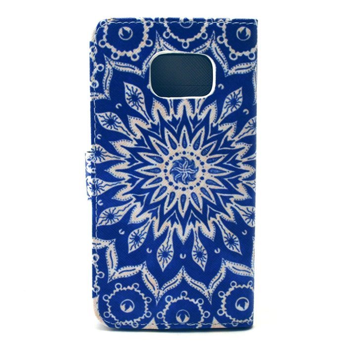 Galaxy S6 Edge Case, Firefish [Kickstand] [Cards Holder] Superb PU Leather Inner Bumper Flexible Slim TPU Magnetic... N21