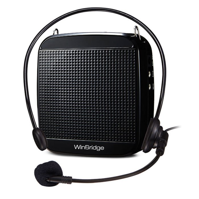 WinBridge WB003 High-Power 18W Portable PA Voice Amplifier with 7.4V/1200MAh Lithium Battery Suitable for Tour... N2
