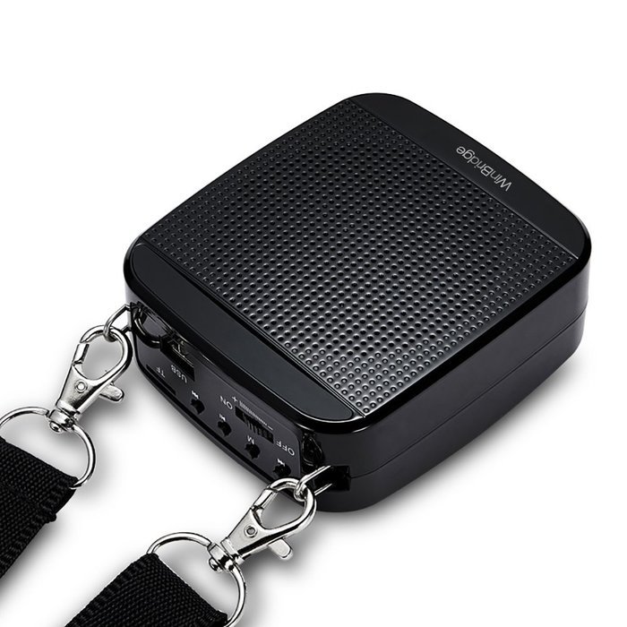 WinBridge WB003 High-Power 18W Portable PA Voice Amplifier with 7.4V/1200MAh Lithium Battery Suitable for Tour... N3