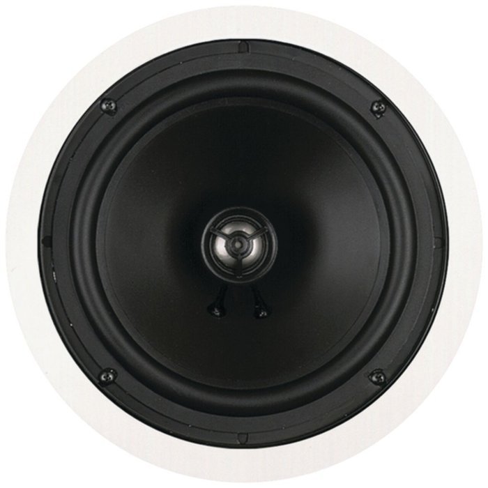 BIC America MSR8 2 Way Ceiling Speaker 8 Muro Series W/White Metal Grill Consumer Electronics