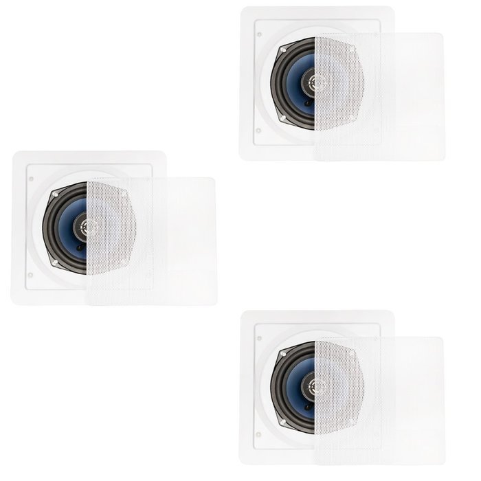Blue Octave LS52 In Wall In Ceiling Speakers Home 720 Watts New 3 Speaker Set LS52-3S