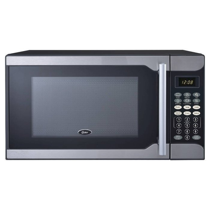700 Watt Microwave Oven Oster 0.7 Cu. Ft. - Stainless Steel N2