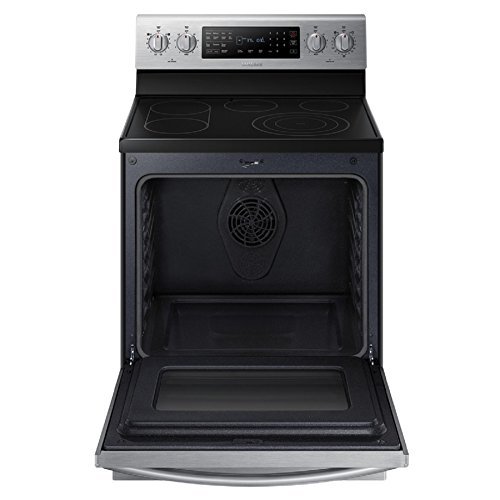 NE59J7650WS Electric Freestanding Range with 5 Burners, Smoothtop, 5.9 cu. ft. Primary Oven Capacity, in Stainless... N6