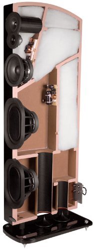 Polk Audio LSiM 707 Loudspeaker (Midnight Mahogany, Each) N3