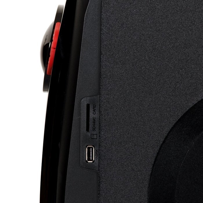 Theater Solutions TS523 Deluxe 5.1 Home Theater Speaker System with LED Lights Multimedia Gaming N5