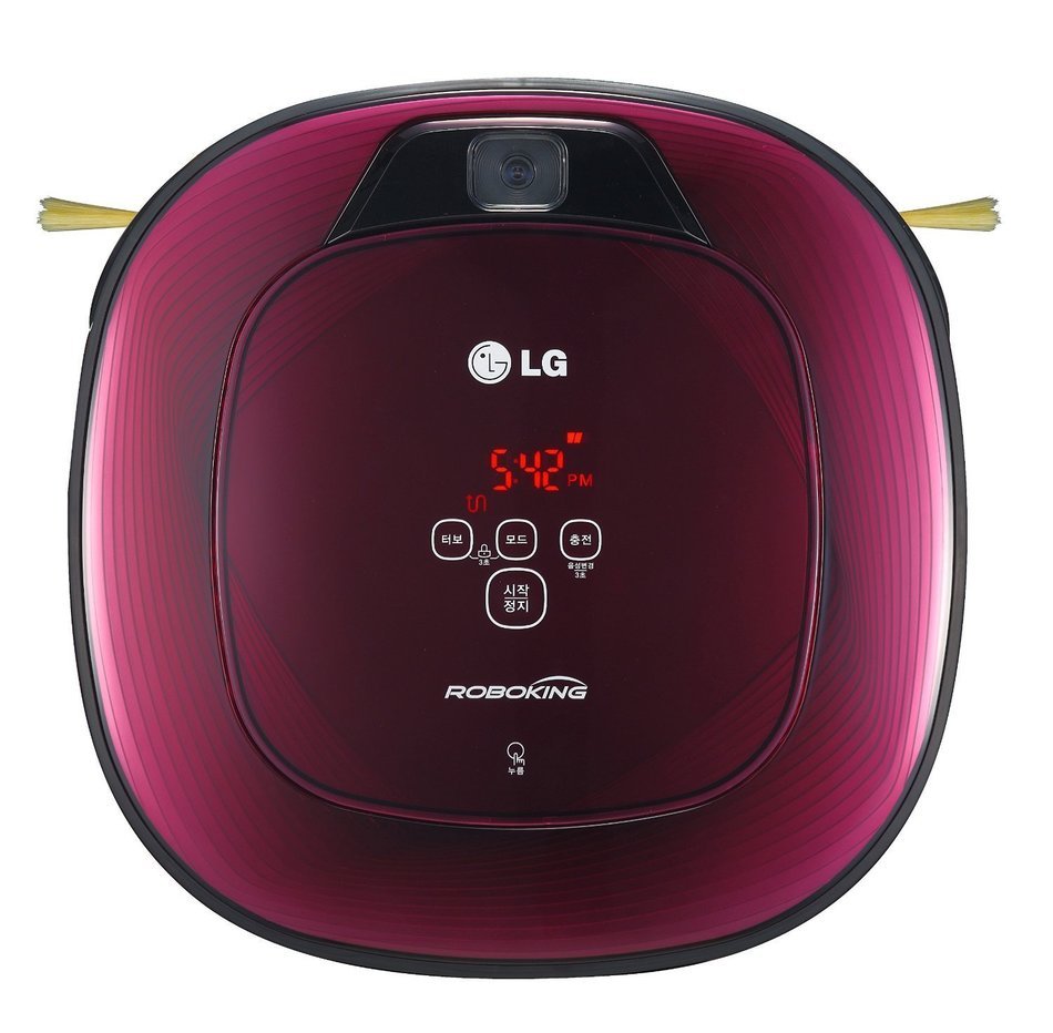 LG VR6372LVM Roboking DUAL EYE 2.0 Robot Vacuum Cleaner ~Purple N2