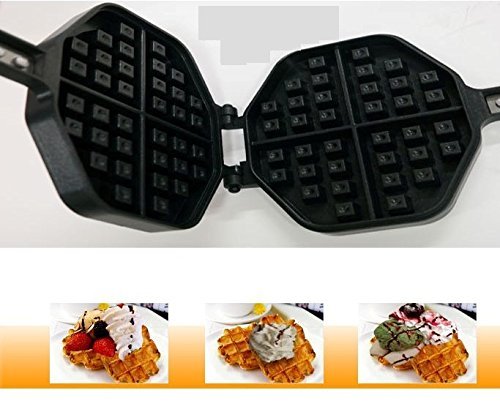 Waffle Pan Maker Cast -Aluminum Nonstick