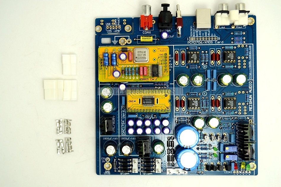MS WM8805+PCM1794+PCM2706 24BIT/192K Coaxial Optical USB DAC Decoding N2