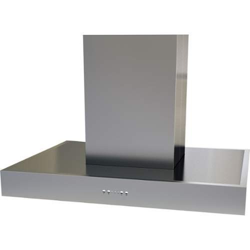 Miseno MH10842AS 600 CFM 42 Inch Wide Stainless Steel Quadruple Light Island Ran, Stainless Steel N3