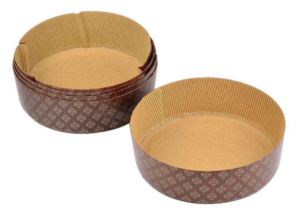Parukinzoku EE Suites Paper decoration cake baked type 19cm 5 pieces D-4584